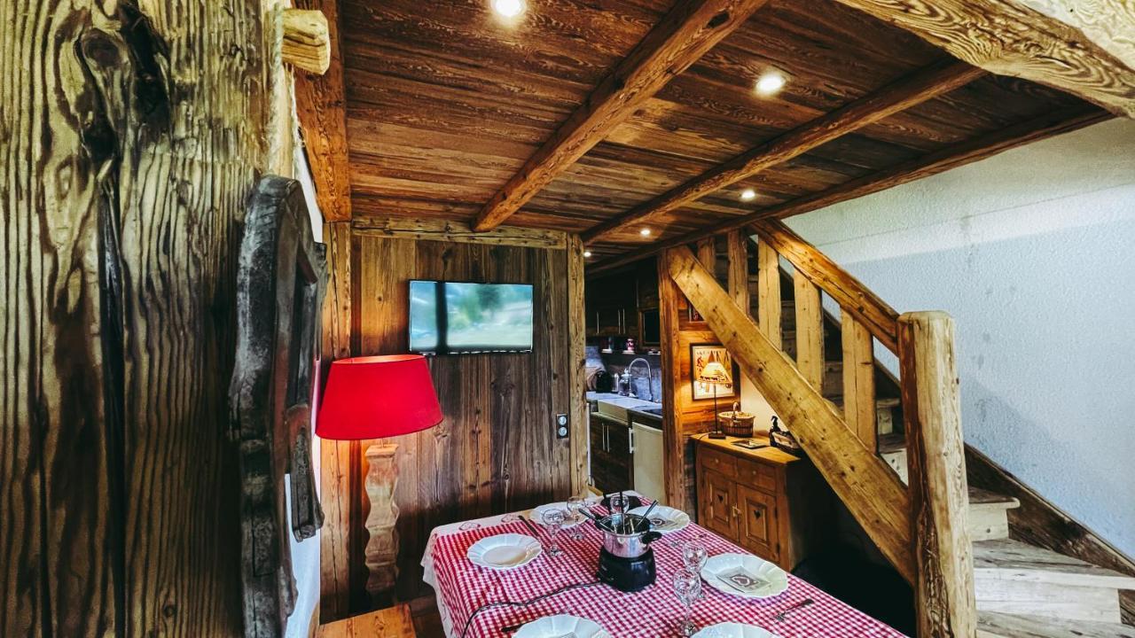 Val-dʼIsère Appartement Esprit Chalet - Splendide Vue Montagne A 180 מראה חיצוני תמונה