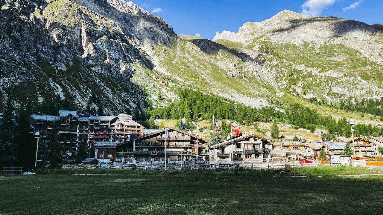 Val-dʼIsère Appartement Esprit Chalet - Splendide Vue Montagne A 180 מראה חיצוני תמונה