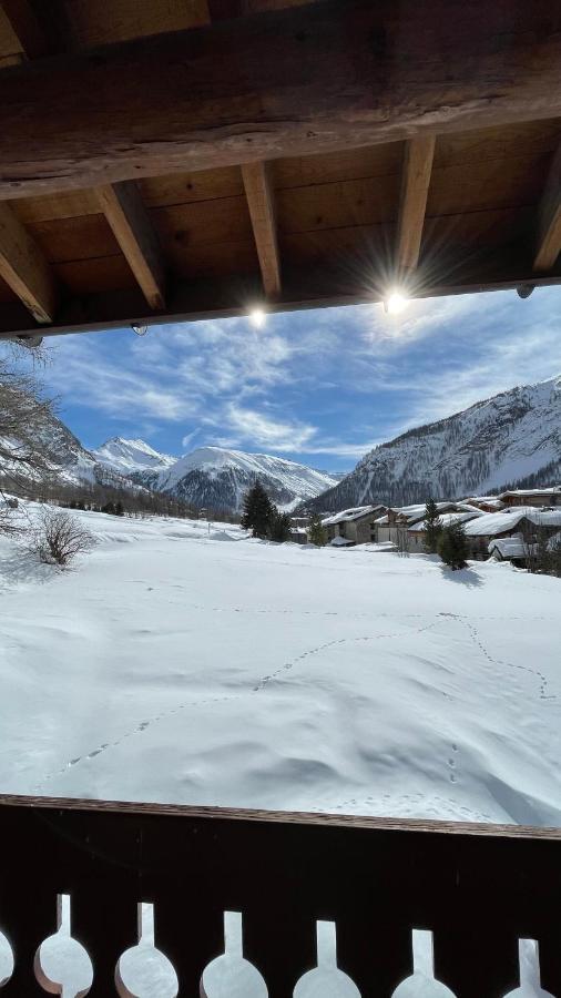 Val-dʼIsère Appartement Esprit Chalet - Splendide Vue Montagne A 180 מראה חיצוני תמונה